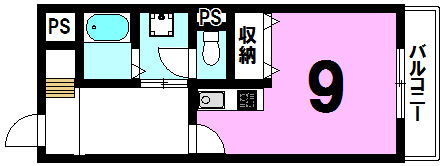 花の木ビルの間取り