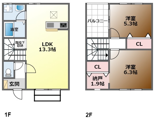 MERIRIの間取り