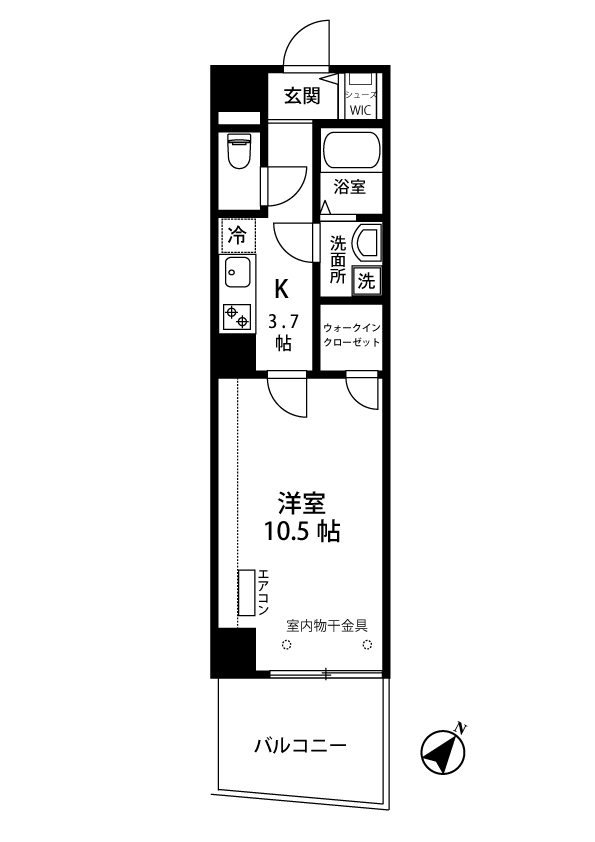 LOC’S/ロックス相模大野Aの間取り