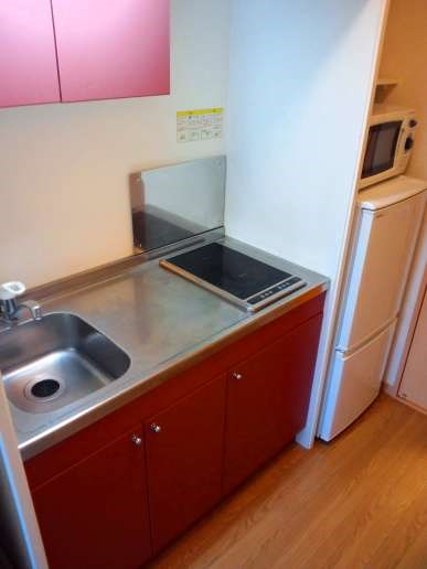 キッチン　ＩＨコンロ付き。