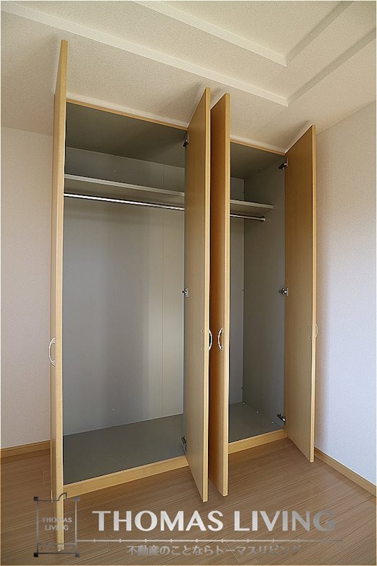 収納　大容量のクローゼット
