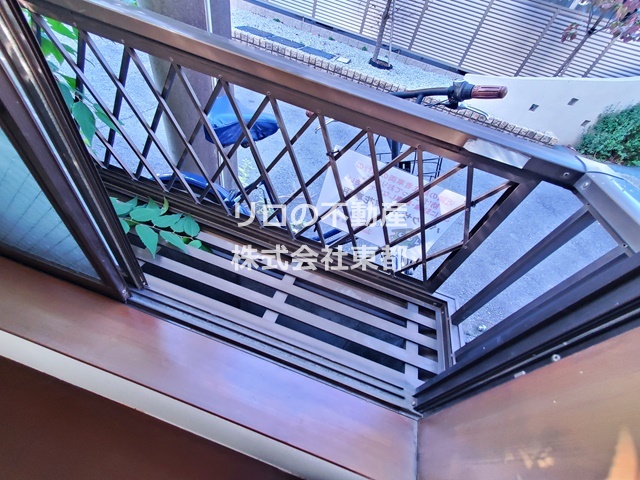 バルコニー　洗濯物の落下を防ぎます♪