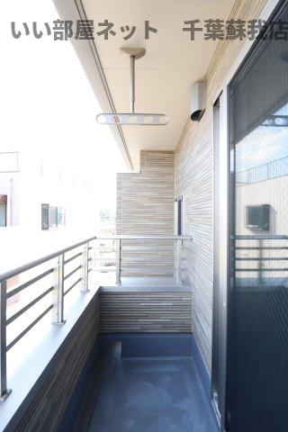 バルコニー　バルコニーがあります