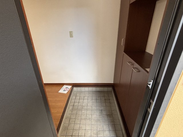 玄関　ゆったりとした玄関です