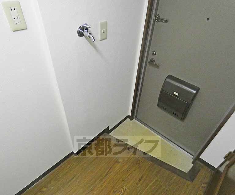 その他設備　洗濯機がおけます。