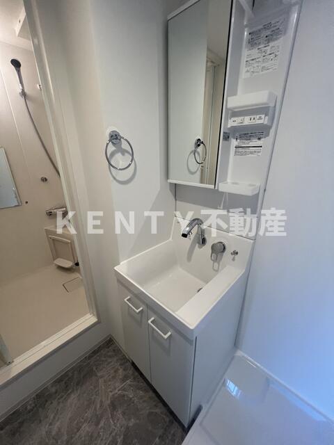 洗面設備　洗面所です