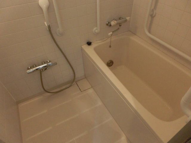 バス・シャワールーム　間取り反転。別号室の写真です。現況優先