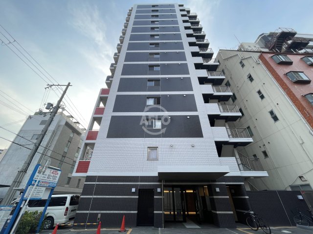 建物外観　南堀江アパートメントシエロ　外観