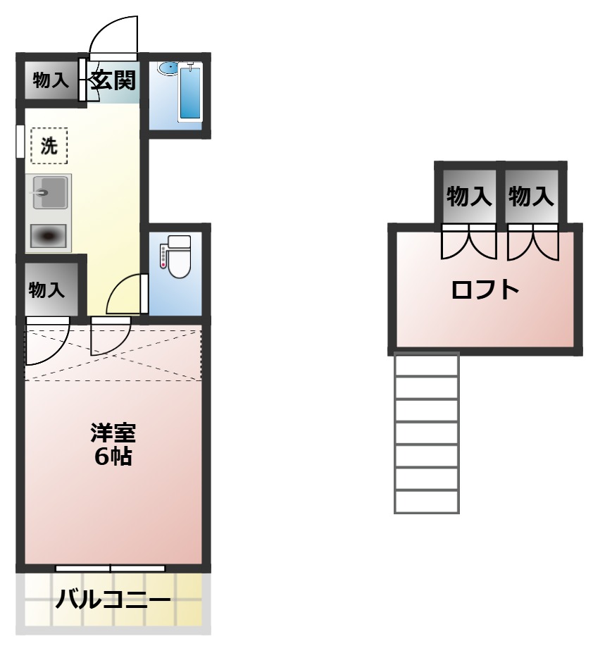 サンライフ荻原12号棟の間取り