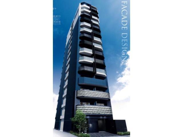 建物外観　完成模型図