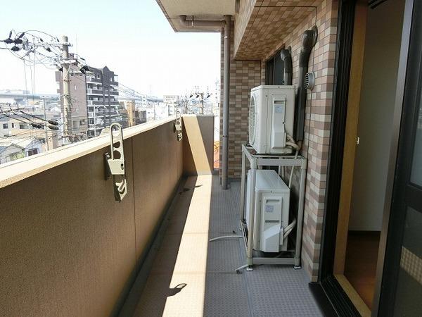 バルコニー　日当たり良好！