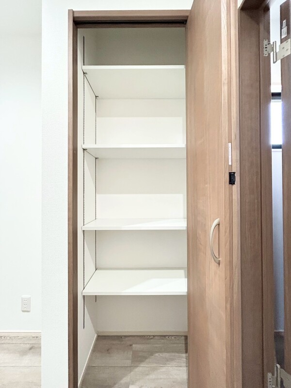 収納　収納のためのスペースです