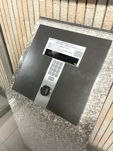セキュリティ　オートロック　※前回募集時2023年6月撮影