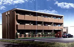 建物外観　チャコーレ岡本　外観