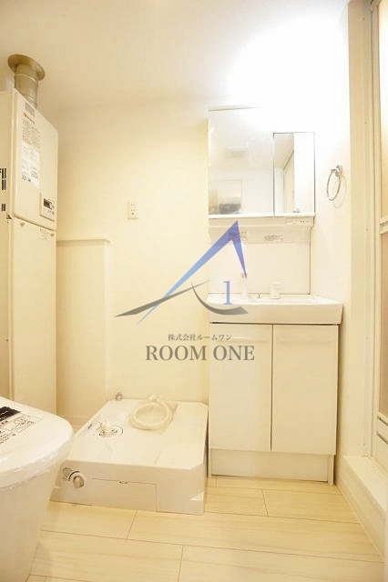 洗面設備　洗面台です。