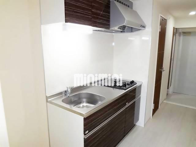 キッチン　２口ガスコンロ付きのキッチン