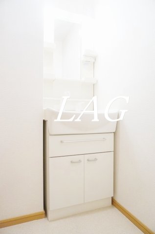 洗面設備　洗面台です。