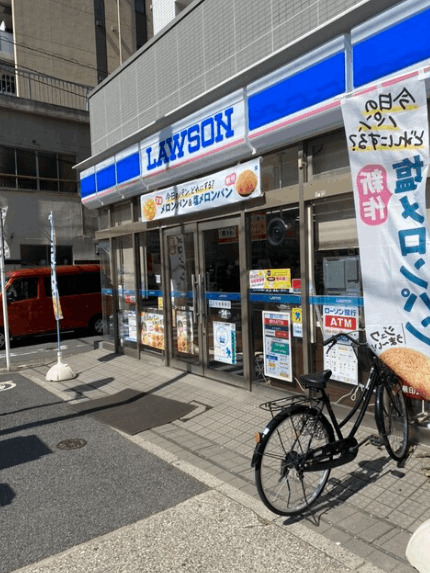コンビニ　ローソン住吉一丁目店（コンビニ）まで158m