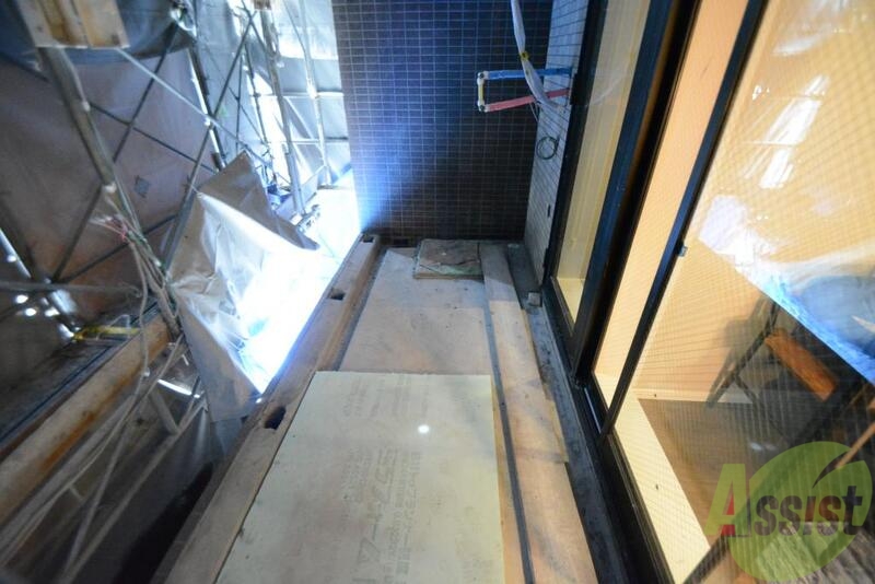 バルコニー　色目のバルコニーです