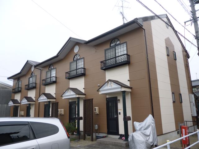 建物外観　戸建て感覚の２ＬＤＫのメゾネット物件です