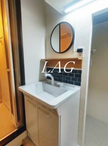 洗面設備　洗面台です。