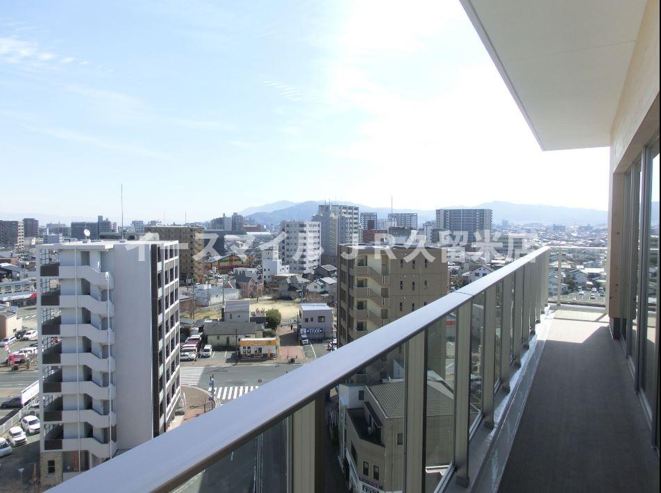 バルコニー　落ち着いた時間を過ごせるバルコニーです