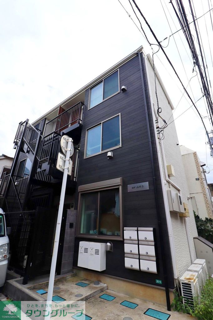 建物外観　お部屋探しはタウンハウジングへ♪