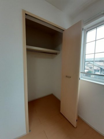 収納　十分な収納スペースがあります