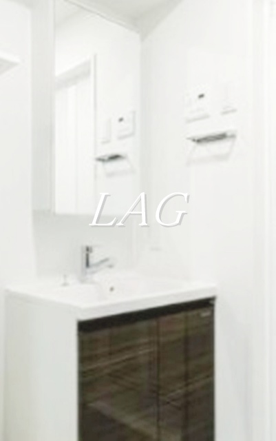 洗面設備　洗面台です。