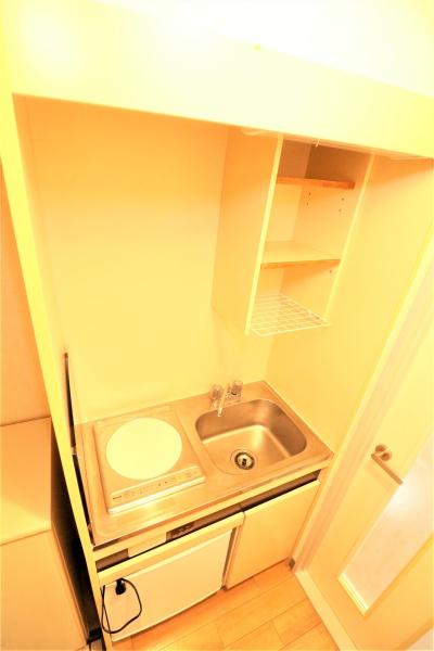 キッチン　306号室より
