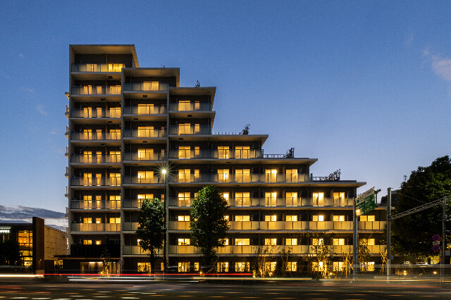 建物外観　積水ハウスのプライムメゾンシリーズ