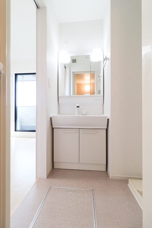 洗面設備　図面と現状に相違がある場合には現状を優先