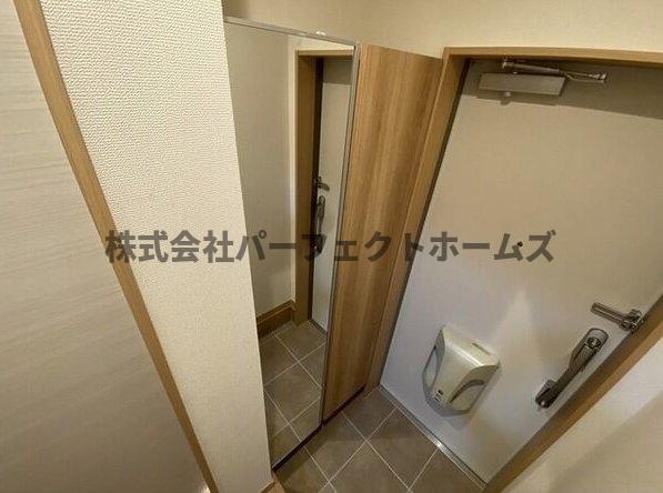 玄関　落ち着いた玄関です