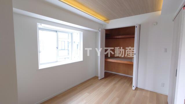 収納　たっぷりとした収納スペースです