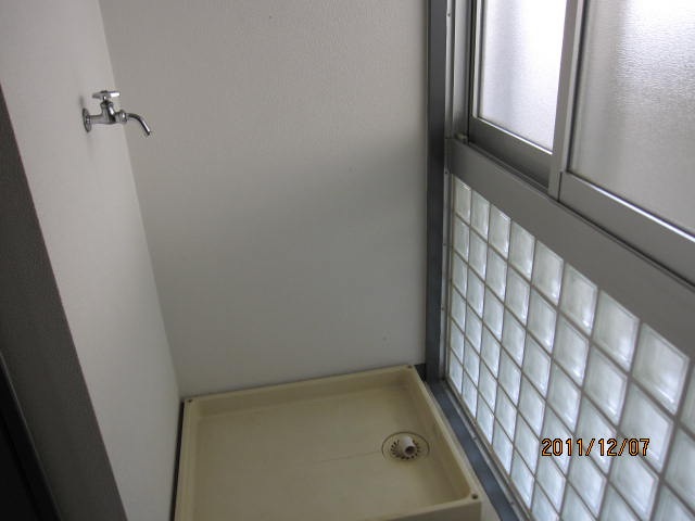 洗面設備　室内洗濯機置き場