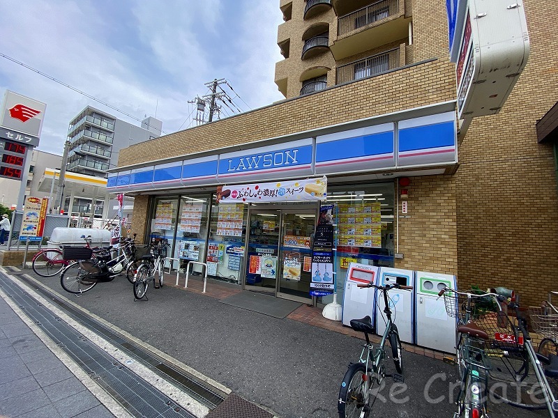 コンビニ　ローソン桑津店（コンビニ）まで333m