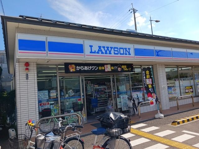 コンビニ　ローソン 吉祥院這登西町店（コンビニ）まで400m