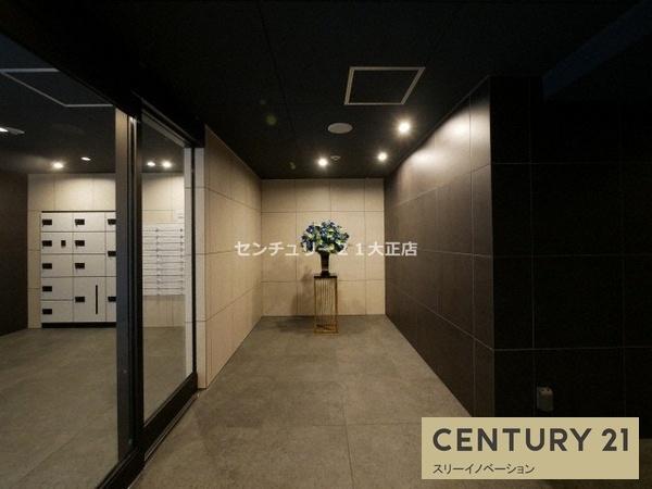 エントランス　★オシャレなガラス扉★