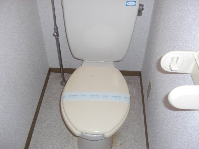 トイレ　同物件別号室のものです。