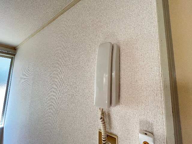 セキュリティ　インターホンです