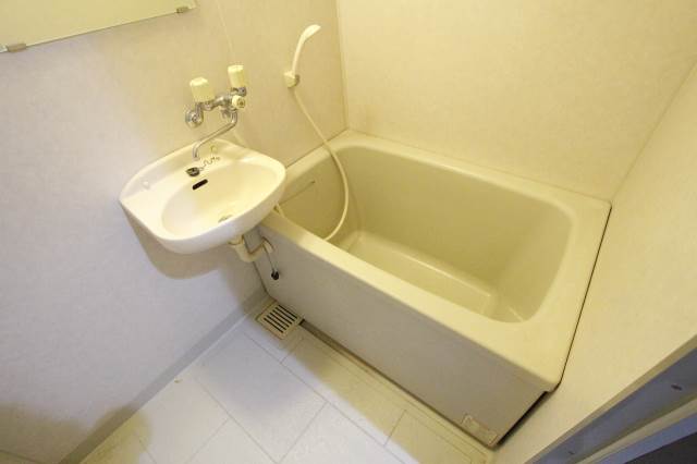 バス・シャワールーム　反転タイプのお部屋の写真です。