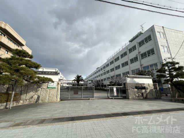 中学校　高槻市立第一中学校（中学校）まで1245m