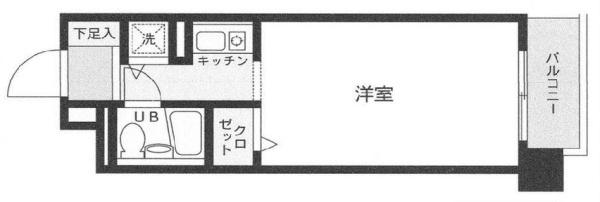 日神パレステージ伊勢佐木南の間取り写真