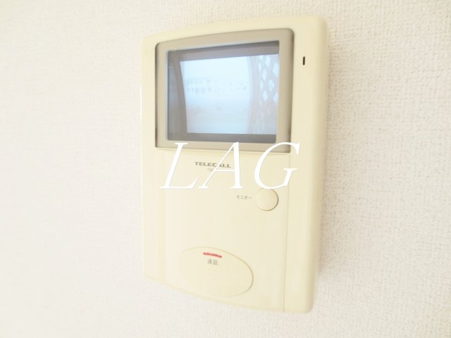 セキュリティ　モニター付きインターフォンです。