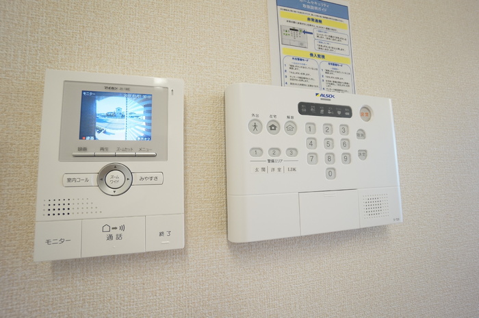 セキュリティ　ALSOK、TVモニターホン