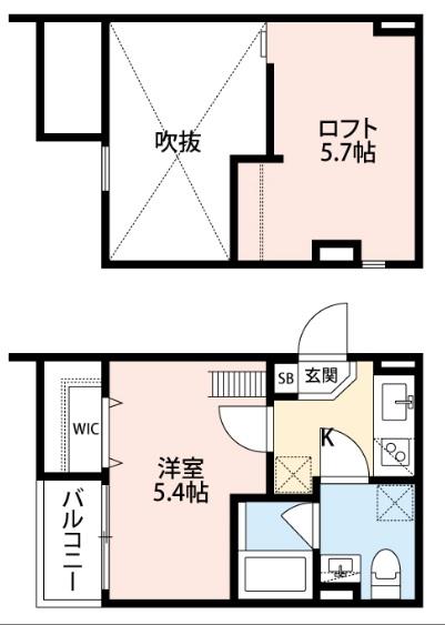 フィエスタ北島の間取り写真