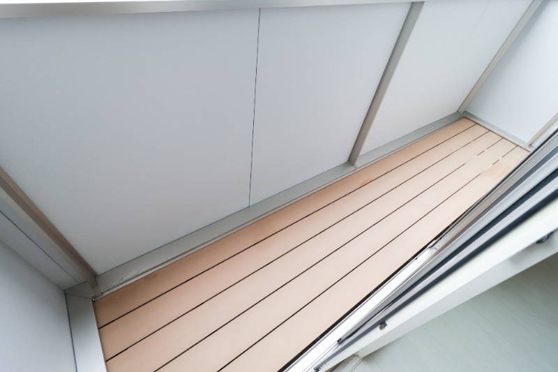 バルコニー　図面と現状に相違がある場合には現状を優先