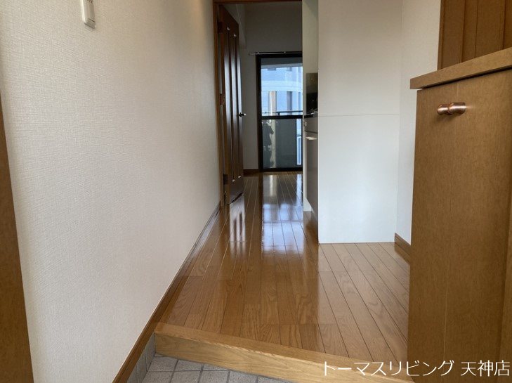 玄関　リノベーション前のお写真です。