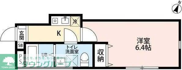 Reberty平井の間取り写真