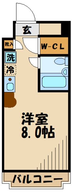 パークスクエア武蔵中原の間取り写真
